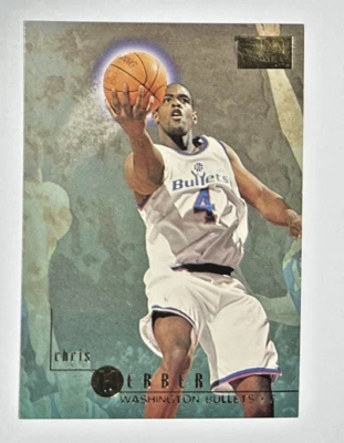 Chris Webber 1996-97 Skybox Premium #129 NBA Basketball Insert Card - Image 1 of 4