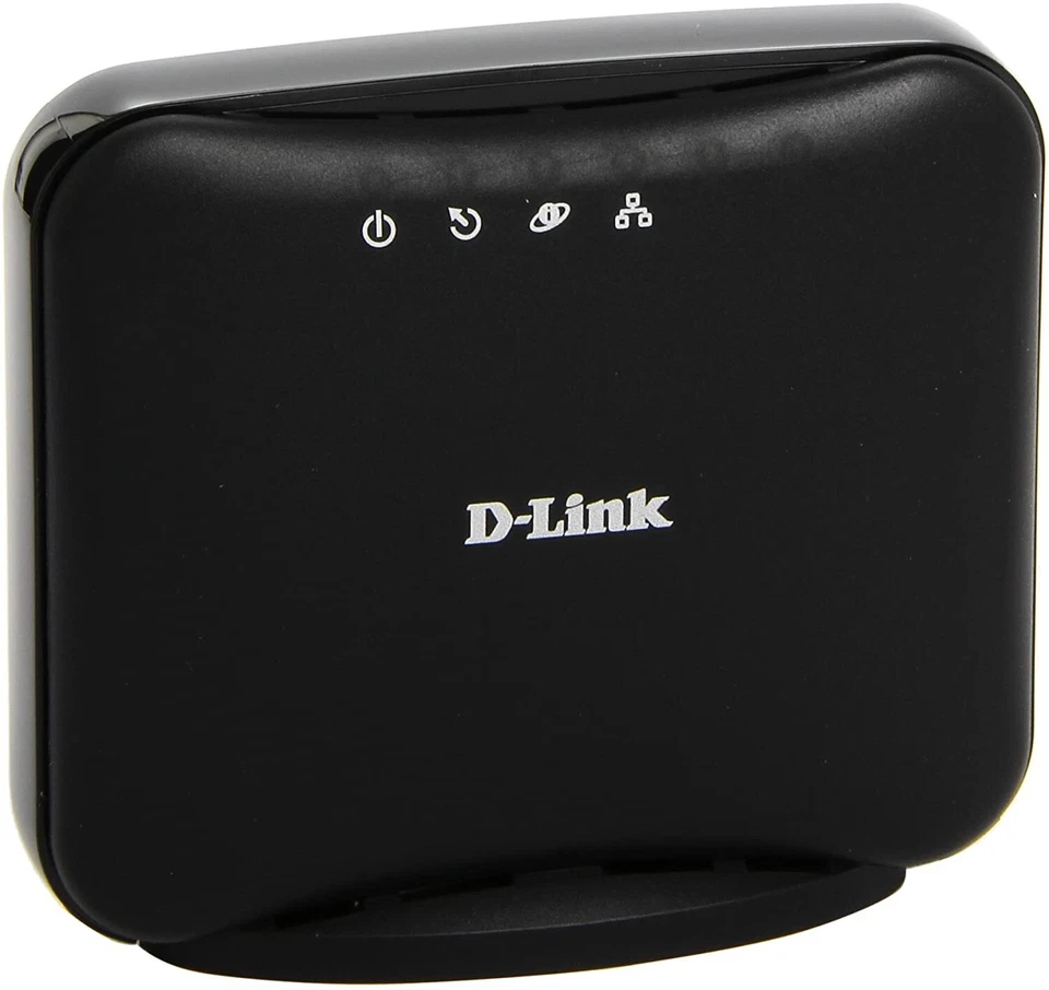 D-Link DSL-320B ADSL2+ Ethernet Modem (Annex A, bis zu 24 Mbit/s Downstream-Gesc - Bild 1 von 1