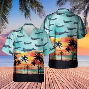 US Air Force F 15ex Eagle Ii Hawaiihemd 8211 Beachwear für Herren 8211 Best Haw - Bild 1 von 2