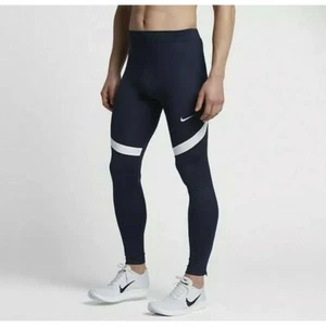 Nike Running Tights Men’s Nike Dri-Fit Power Black 835955-012 New With Tags! - Picture 1 of 6