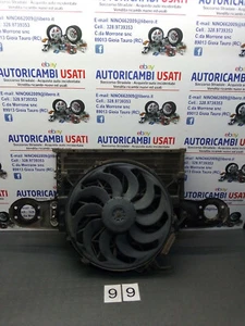 RADIATORE ARIA CONDIZIONATA + VENTOLA MOTORE BMW 525 TDS 1995 - Imagen 1 de 2