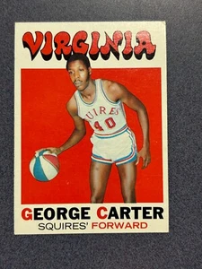 1971-72 Topps - #205 George Carter (RC) en muy buen estado-ex @qs17 - Imagen 1 de 2