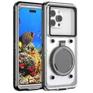 Universal IP68 Wasserdicht Stoßfeste 360° Schutzhülle Handy Tasche Outdoor Cover - Bild 1 von 9