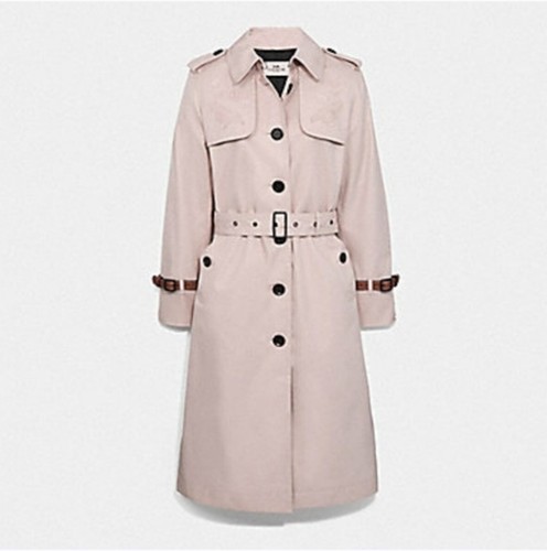 Trench ricamato Coach taglia M nuovo vendita al dettaglio 698