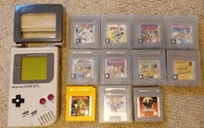 Working Original Gameboy With 11 Games 