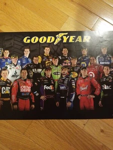 Goodyear Tires NASCAR Klasse 2011 Poster 14. Jahr Hamlin Stewart Johnson Rennen - Bild 1 von 6