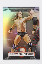 2010 Topps Platinum WWE Rainbow Refractor Drew McIntyre #81 RC Rookie Card