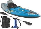 BRAND NEW! SEVYLOR QuikPak K1 Inflatable Coverless Sit-On-Top 1 Person Kayak