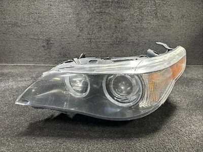 Conjunto de faros de xenón del lado izquierdo del conductor BMW 550i 2007 OEM Foto 1 de 4