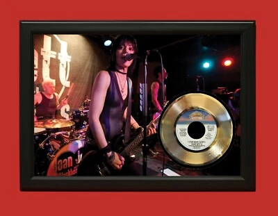 Joan Jett I Love Rock N Roll Poster Art Framed 45 Gold Record Display - Image 1 of 4