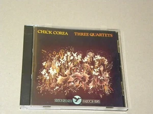 CHICK COREA Three Quartets CD w/ Steve Gadd Michael Brecker Eddie Gomez VG - Bild 1 von 4