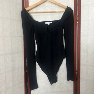 REFORMATION GAIA GERIPPTER BODYSUIT MIT ECKIGEM AUSSCHNITT GRÖSSE XS - Bild 1 von 4