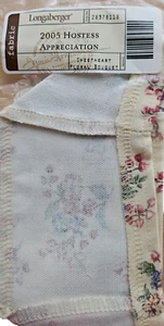 Longaberger 2005 Hostess Appreciation Basket Liner - Floral Bouquet - Picture 1 of 1