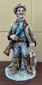 CARLO MOLLICA Capodimonte Majolika Jäger & Hase Porzellan Figur 12 Zoll - Bild 1 von 8