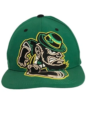 Notre Dame Fighting Irish Hat Cap Zephyr The “Z” Hat Snapback Green NCAA NICE - Image 1 of 4
