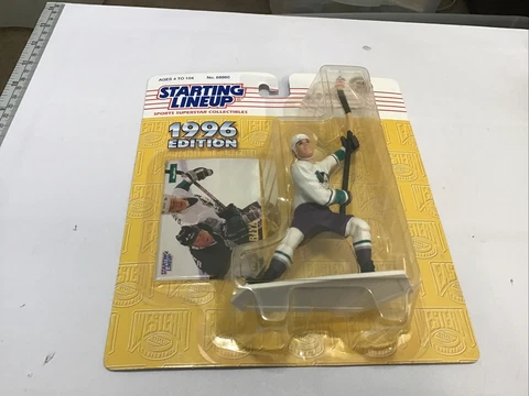 1996 Starting Lineup Paul Kaiya Anaheim Mighty Ducks Figure & Card New Cover
