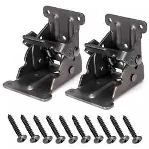 Table Leg Folding Brackets Foldable Hinge Hardware Self- Lock Extension Colla... - Picture 1 of 7
