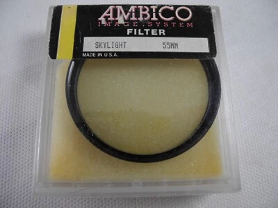AMBICO PROMASTER Image System Skylight 8740 55mm Camera Lens Filter - Image 1 of 3