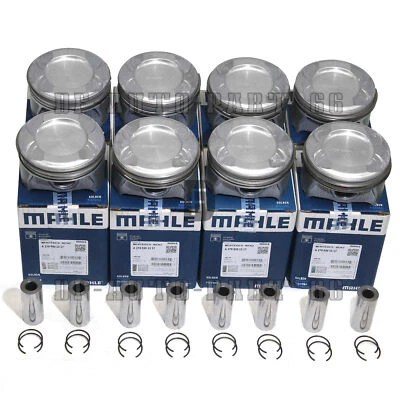 Juego de 8 pistones y anillos STD para Mercedes-Benz E63 G63 S63 AMG W212 W463 5,5 L M157 Foto 1 de 4