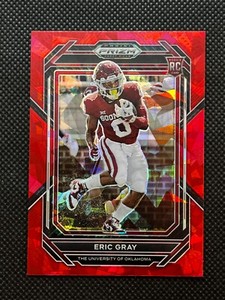 2023 PANINI PRIZM DRAFT PICKS FOOTBALL RED CRACKED ICE ROOKIES RC - YOU PICK!