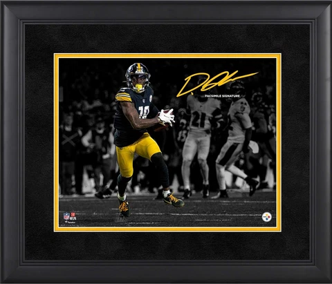 Diontae Johnson Pittsburgh Steelers Framed 11" x 14" Spotlight Cover