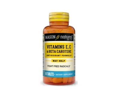 VITAMIN E C A BETA CAROTENE Healthy Vision Cells 60 TABLETS - Image 1 of 3