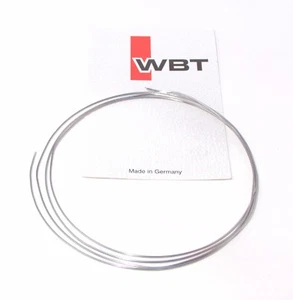 WBT solder cut silver WBT0825 3.8% silver Lead Free solder 1m increments - Picture 1 of 2