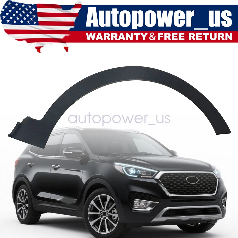 Fender Trim for 2013-2018 Hyundai Santa Fe Sport Front Passenger Side HY1291101 - Image 1 of 4