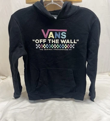 Sudadera con capucha Vans Pastel a cuadros para niñas talla S Foto 1 de 4