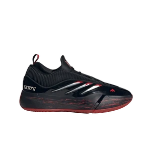 Adidas Dame 9 Low Halloween Core Black Silver Metallic - Picture 1 of 1