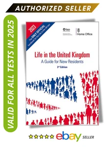 LIFE in the UK Handbook 3rd Edition Citizenship United Kingdom Test Book 2025 - Picture 1 of 1