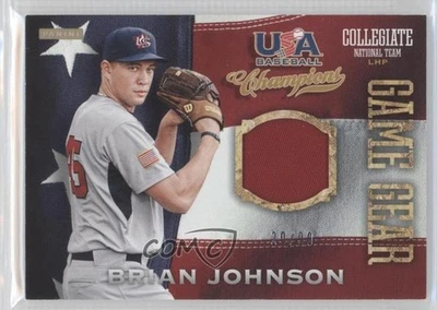 2013 Panini USA Baseball Champions Game Gear Jerseys Prime /99 Brian Johnson #7 - Image 1 of 2