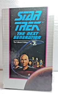 Star Trek The Next Generation VHS Collectors Edition Pen Pals Q Who - Picture 1 of 14