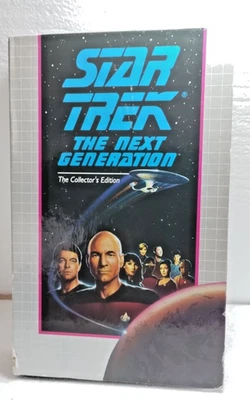 Star Trek The Next Generation VHS Collectors Edition Pen Pals Q Who - Image 1 of 4