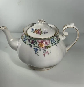 Vintage 1977 Royal Albert Bone China Hartington Teekanne Made in England 9,5" - Bild 1 von 11