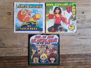 3 Vinyl Singles Beach Boy , It's My Party & Les P'tits Voyous - Bild 1 von 4