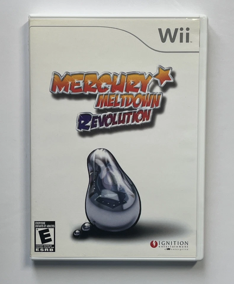Mercury Meltdown - Revolution (Nintendo Wii, 2007) CIB - Mint Condition Disc! - Image 1 of 4