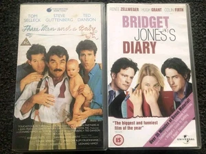 Three men and a baby vhs And Bridget Jones Diary VHS - Picture 1 of 2