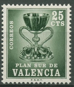 Spanien 1968 Zwangszuschlagsmarken Valencia Heiliger Kelch Z 4 postfrisch - Bild 1 von 1