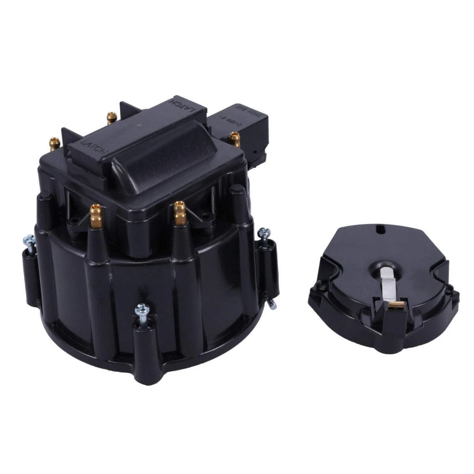Kit de tapa y rotor HEI para Buick Odd-Fire V6 6 cilindros - negro Foto 1 de 1