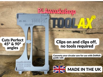 TOOLAX Base  for Dewalt DCS570 DWE575 DCS575 DCS578 DCS573 - Dewalt Guide Rail - Image 1 of 4