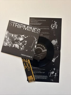 NEW 7" 45 * STRIPMINES * SYMPATHY RATIONS EP * SORRY STATE RECORDS - Image 1 of 4