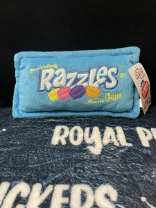 Bolsa de frijoles azules de felpa de caramelo Razzles 8" buenas cosas nuevas con etiquetas - Imagen 1 de 2