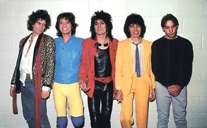 Postal de personalidad de Coral Lee de los Rolling Stones de promoción de la historia del rock & roll de los años 70 - Imagen 1 de 2