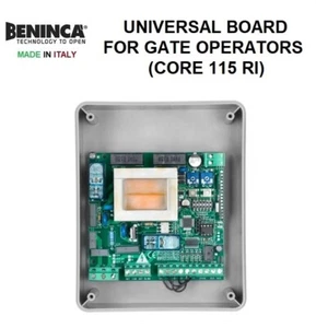 PLACA UNIVERSAL BENINCA PARA OPERADORES DE PUERTAS (NÚCLEO 115 RI) - Imagen 1 de 3