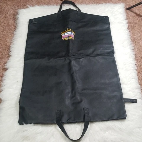 Nokia Sugar Bowl Garment Bag Carry-On New Vintage Faux Leather Cover