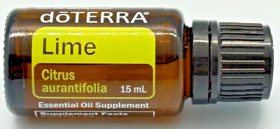 Suplemento de Aceite Esencial dōtERRA 15 ml Botella Lima Citrus aurantifolia Aroma Nuevo Foto 1 de 2