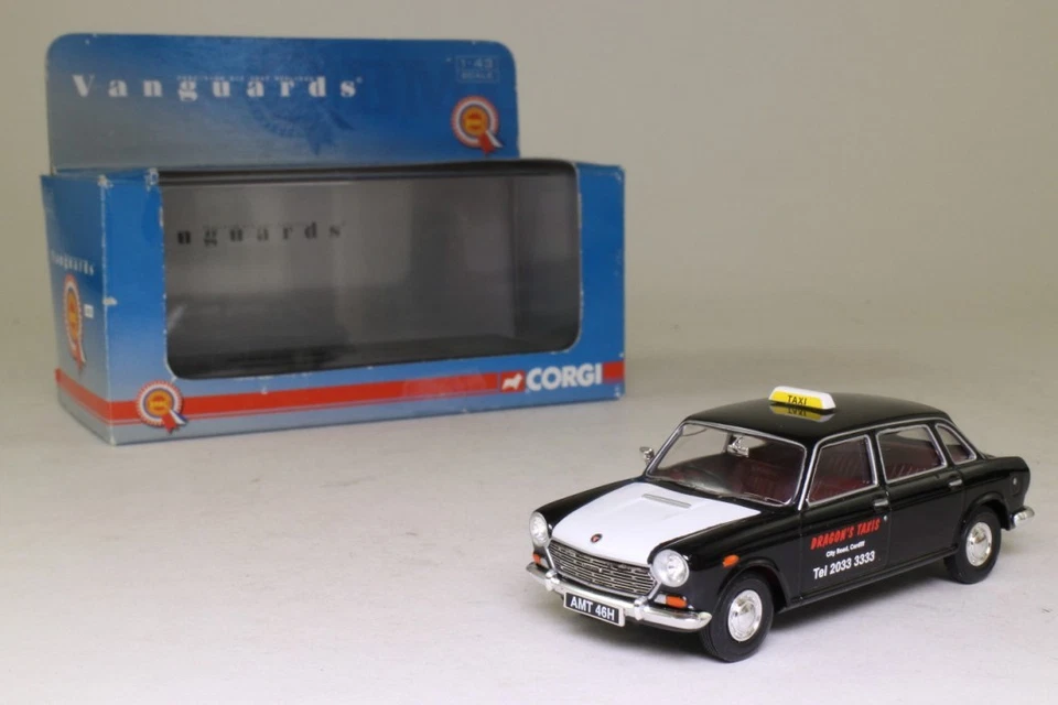 Vanguards Ltd Edition Corgi Austin 1800 Dragon's Taxi VA08908