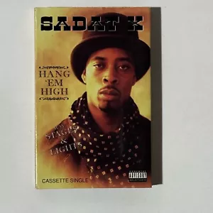 Sadat X Hang Em High Single Cassette Tape OG US 1996 EX/EX 90s Hip-Hop - Picture 1 of 4