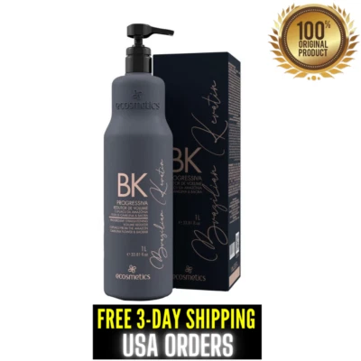 Brazilian Keratin Deluxe Ecosmetics Progressive Treatment 1 L (33.8 fl.OZ) - Image 1 of 3